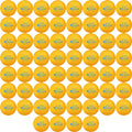 60-Pack 3 Star Ping Pong Balls,Advanced Table Tennis Ball,Bulk Outdoor Ping Pong Balls, Orange