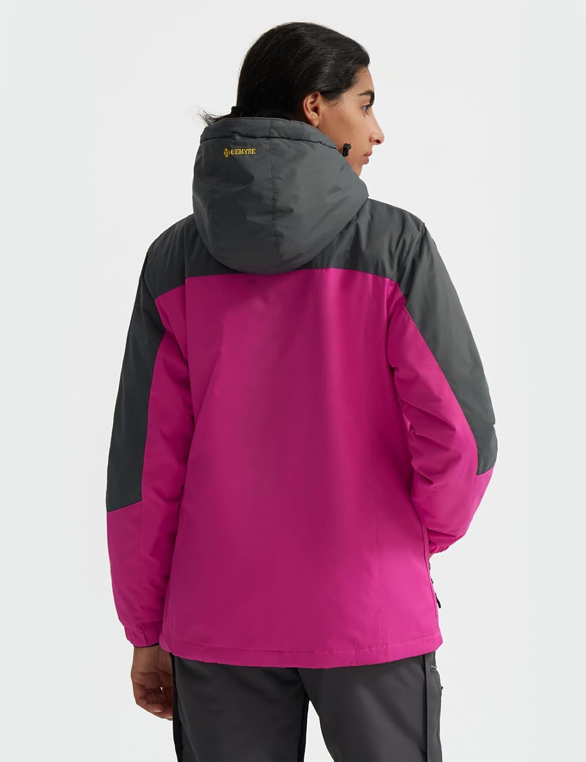Women'S Mountain Waterproof Ski Snow Jacket Winter Windproof Rain Jacket